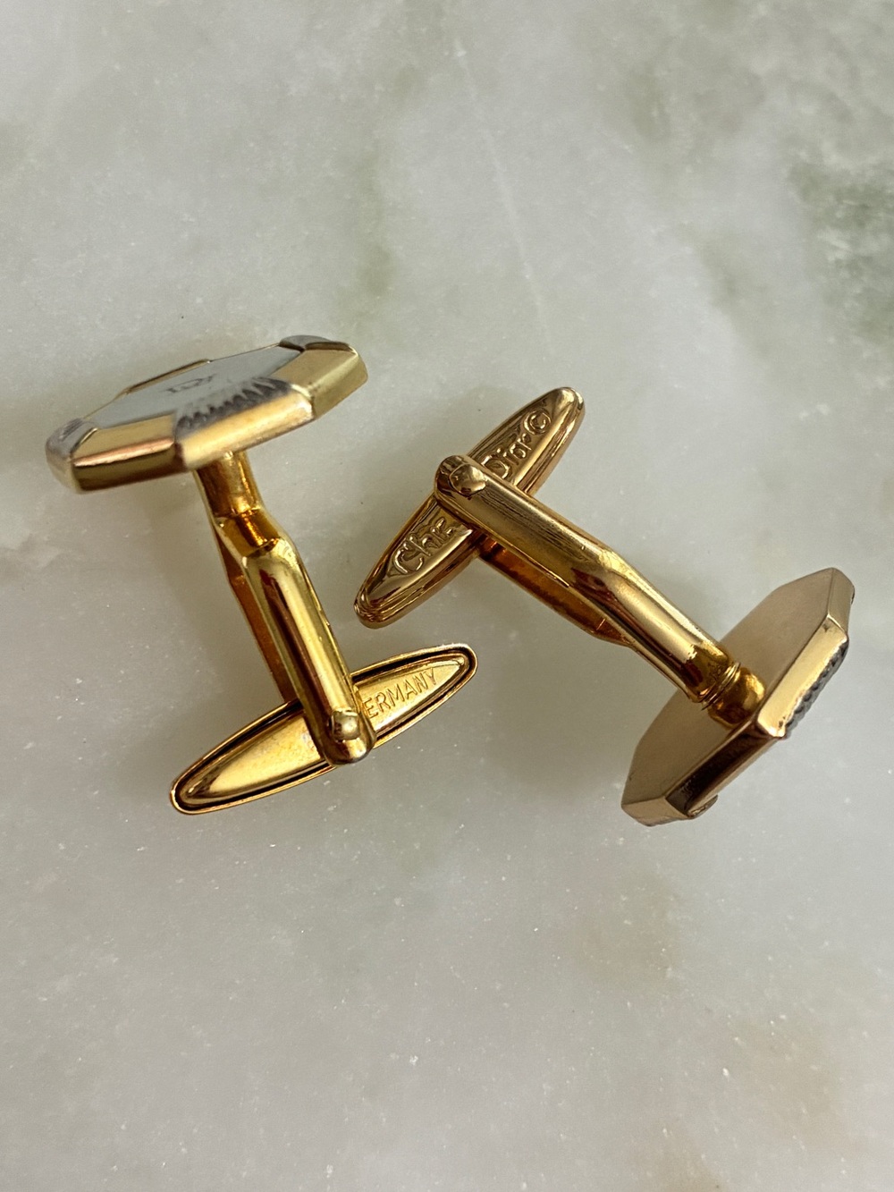 Christian Dior Cuff Links Vintage - Picture 5 of 5